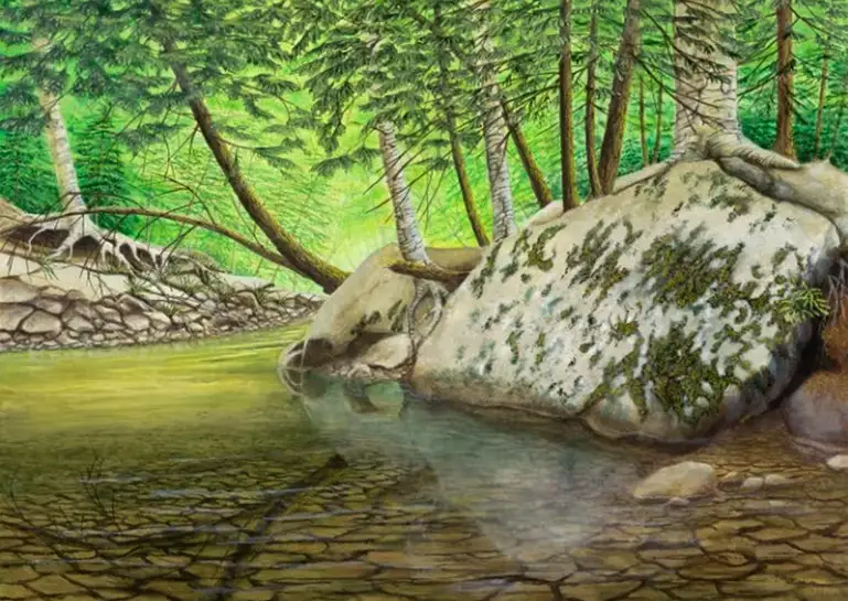 Remnant & Renewal: A painting by C.F. Lawrenson