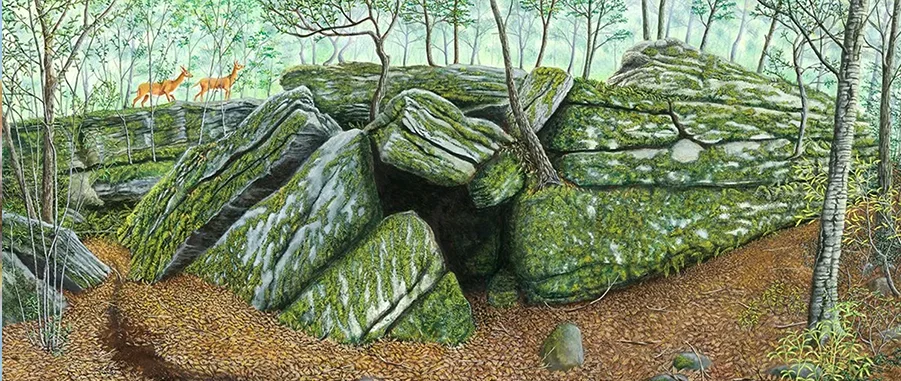 Legends & Legacy: A painting by C.F. Lawrenson