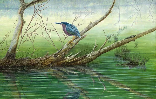 Remnant & Renewal: A painting by C.F. Lawrenson