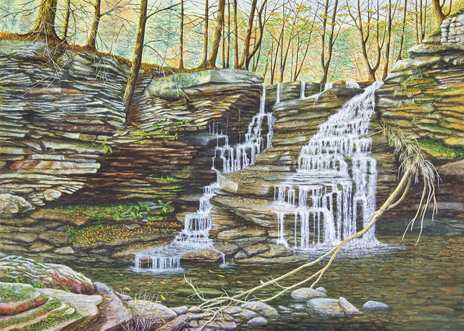 Rhythms: A Painting by C.F. Lawrenson